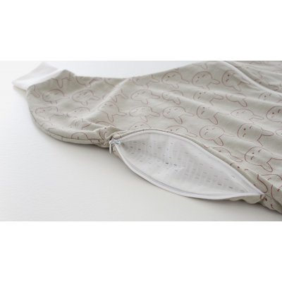 Träumeland Lehký spací pytel "to GO" - Kuschelhase Grün, 92 cm - obrázek