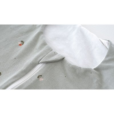 Träumeland Lehký spací pytel "to GO" - Tencel Fiore Grün, 74 cm - obrázek
