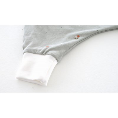 Träumeland Lehký spací pytel "to GO" - Tencel Fiore Grün, 104 cm - obrázek