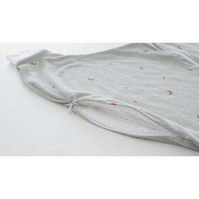 Träumeland Lehký spací pytel "to GO" - Tencel Fiore Grün, 110 cm - obrázek