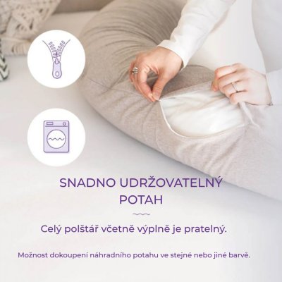 Träumeland Kojící polštář elastický - Cats&Dogs - obrázek