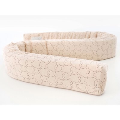 Träumeland Mantinel Had do postýlky - Kuschelhase Beige - obrázek