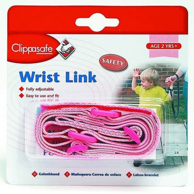 Clippasafe vodítko na ruku pro dítě - Pink