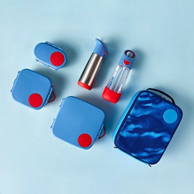 b.box svačinový box velký - Blue Blaze - obrázek