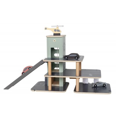 JaBaDaBaDo Parkovací garáž s vrtulníkem - obrázek