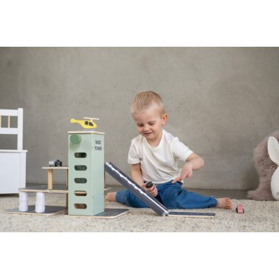 JaBaDaBaDo Parkovací garáž s vrtulníkem - obrázek