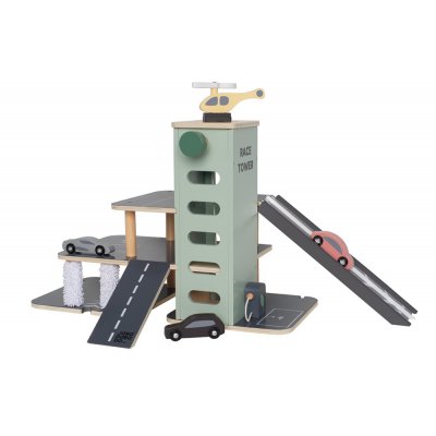 JaBaDaBaDo Parkovací garáž s vrtulníkem