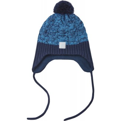 Reima Dětská zimní čepice Paljakka - Navy, vel. 46 - obrázek