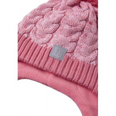Reima Dětská zimní čepice Paljakka - Sunset Pink, vel. 48 - obrázek