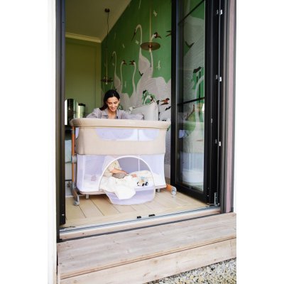 MoMi Smart Bed Postýlka 4v1 - Šedá - obrázek