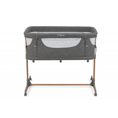 MoMi Smart Bed Postýlka 4v1 - Šedá