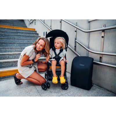 MoMi Grace Sportovní kočárek - Černý - obrázek