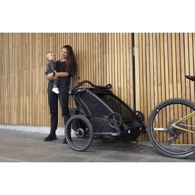 Thule Chariot Sport2 Double - Midnight Black - obrázek