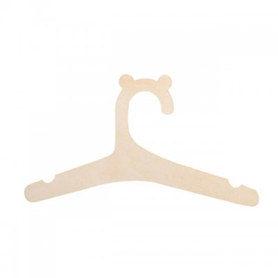 Angella Stracciatella Dětská dřevěná ramínka 10 ks - obrázek