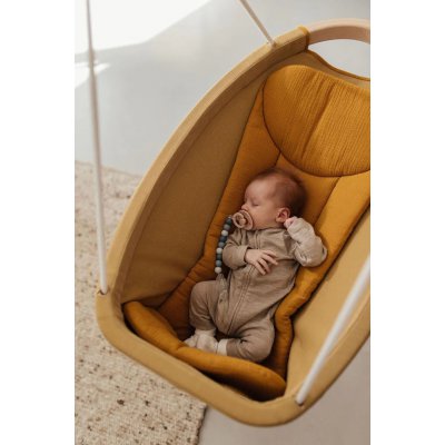 Adamo Kolébka/Houpačka - Lux Mustard - obrázek