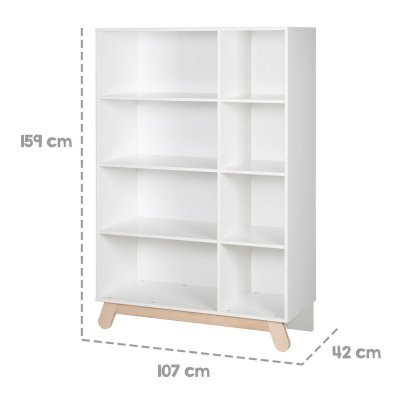 Roba Clara Policový regál - Bílá - obrázek