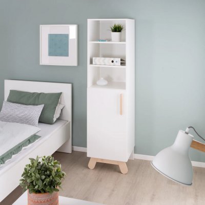 Roba Clara Regál 3 otevřené police - Bílá - obrázek