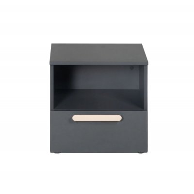 Roba Jara Noční stolek - Antracit - obrázek