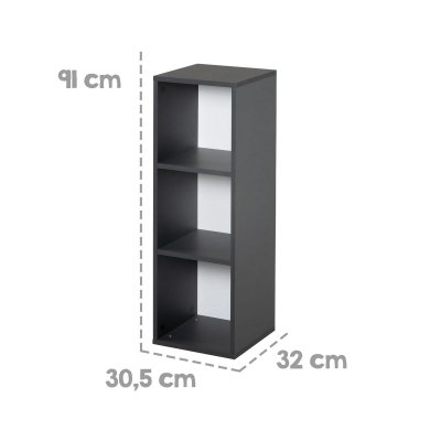 Roba Jara Postranní regál - Antracit - obrázek