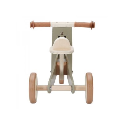 Little Dutch Dřevěná tříkolka - Olive - obrázek