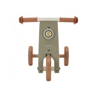 Little Dutch Dřevěná tříkolka - Olive - obrázek