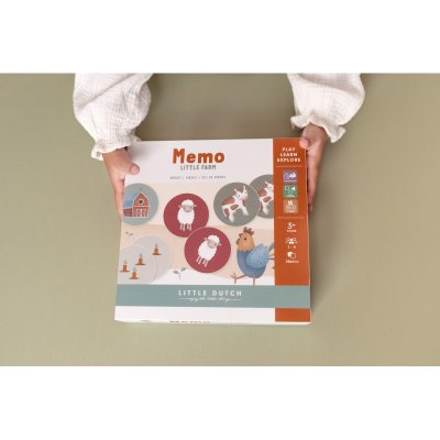 Little Dutch Pexeso - Farma - obrázek