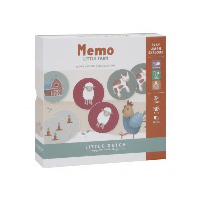 Little Dutch Pexeso - Farma