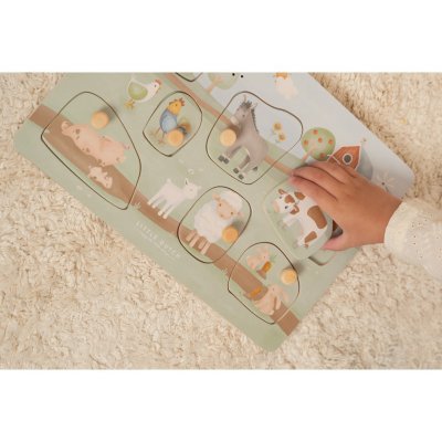 Little Dutch Puzzle se zvukem - Farma - obrázek