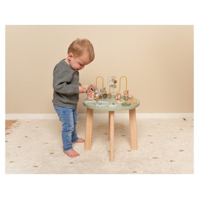 Little Dutch Stolek s aktivitami dřevěný - Farma - obrázek