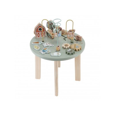 Little Dutch Stolek s aktivitami dřevěný - Farma