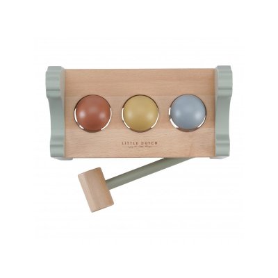 Little Dutch Zatloukačka dřevěná - Farma - obrázek