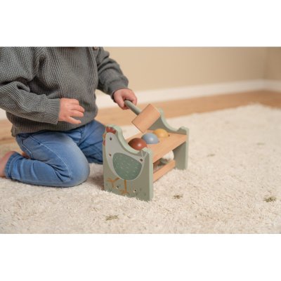 Little Dutch Zatloukačka dřevěná - Farma - obrázek