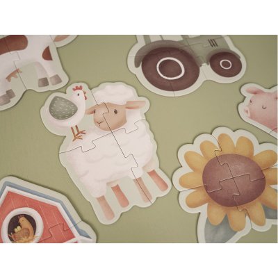 Little Dutch Puzzle 6v1 - Farma - obrázek