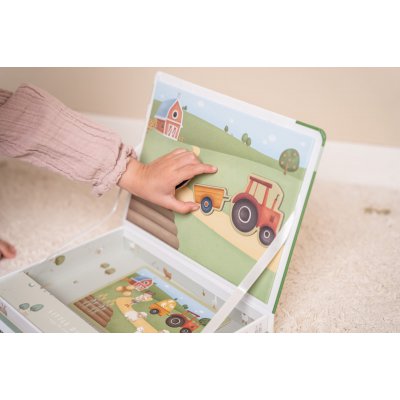 Little Dutch Magnetická hra - Farma - obrázek