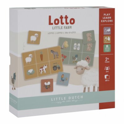 Little Dutch Lotto hra - Farma - obrázek