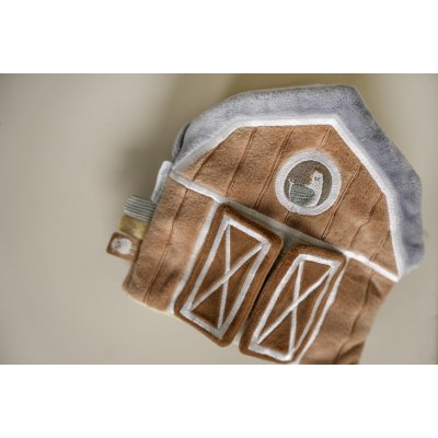 Little Dutch Textilní knížka s aktivitami - Farma - obrázek