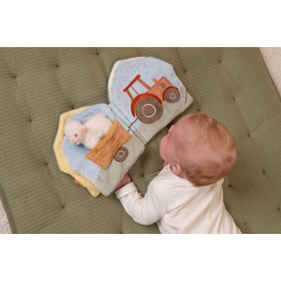 Little Dutch Textilní knížka s aktivitami - Farma - obrázek