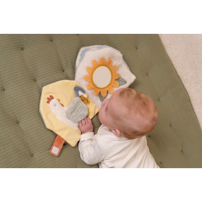 Little Dutch Textilní knížka s aktivitami - Farma - obrázek