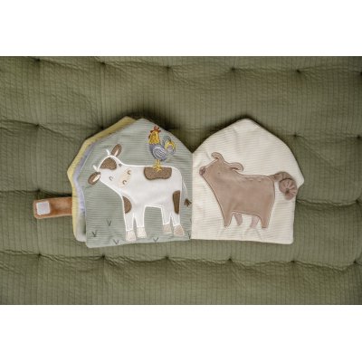 Little Dutch Textilní knížka s aktivitami - Farma - obrázek