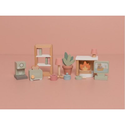 Little Dutch Dřevěná sada doplňků do domečku pro panenky - obrázek