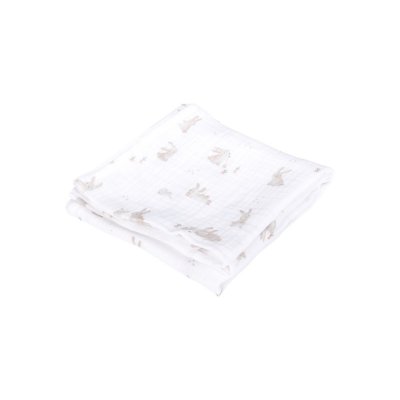 Little Dutch Pleny Swaddle 2 ks - Baby Bunny Beige, 70 x 70 cm - obrázek