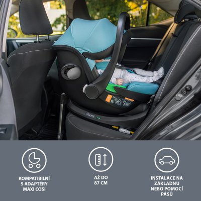 Zopa Autosedačka XM Plus i-Size - Night Black - obrázek