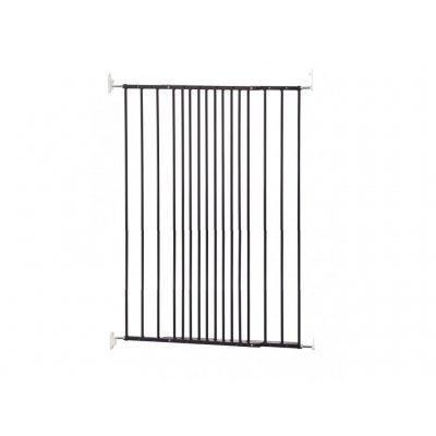 DogSpace Charlie Extra vysoká prodlužovací brána - Černá - obrázek