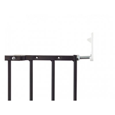 DogSpace Charlie Extra vysoká prodlužovací brána - Černá - obrázek