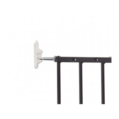 DogSpace Charlie Extra vysoká prodlužovací brána - Černá - obrázek