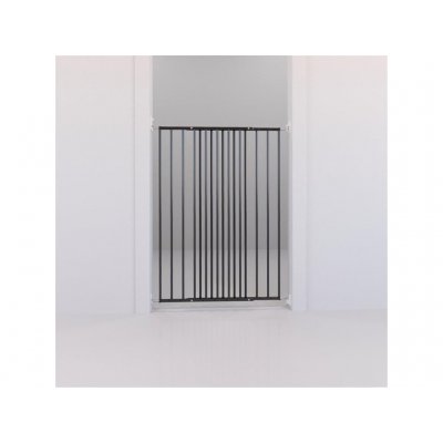 DogSpace Charlie Extra vysoká prodlužovací brána - Černá - obrázek