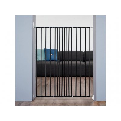 DogSpace Charlie Extra vysoká prodlužovací brána - Černá - obrázek