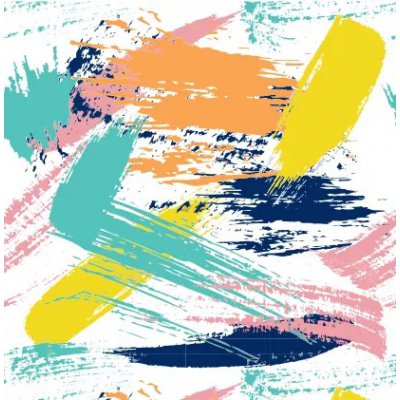 Kolorky Day Jednorázové Eko plenky M - Štětce - obrázek