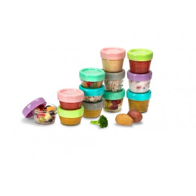 Melii Skleněné dózy na potraviny - 12 ks - obrázek