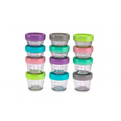 Melii Skleněné dózy na potraviny - 12 ks - obrázek